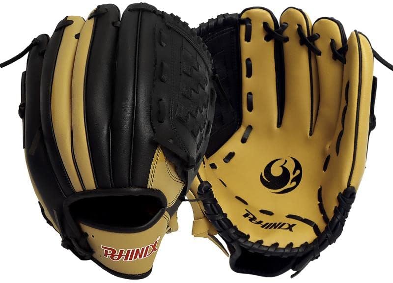PHINIX Youth/Adult Synthetic Leather Baseball Glove Series Gloves Infield Mitts 10"-12" - Image 1